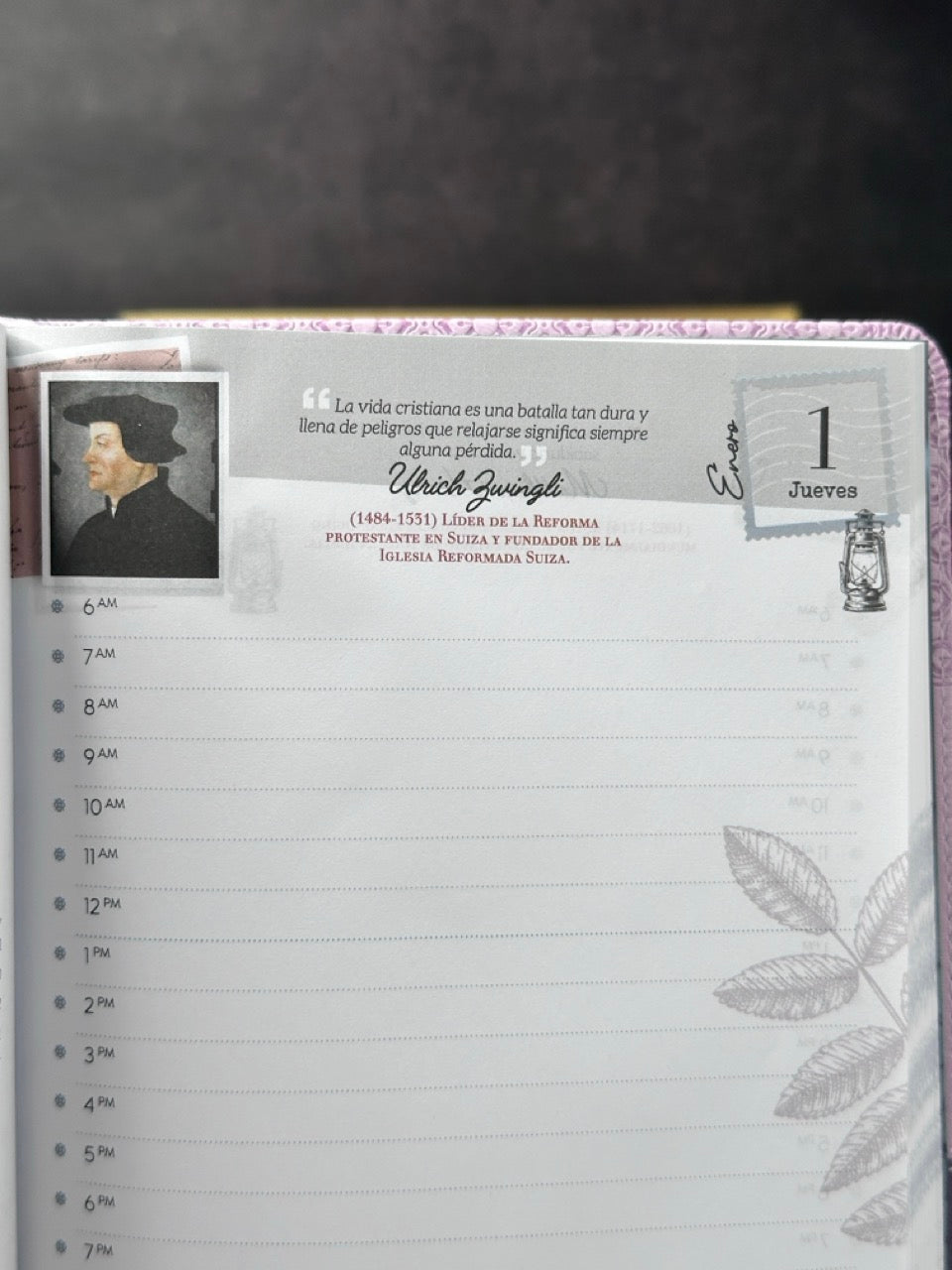 Agenda 2026 Tesoros de Sabiduría Color Rosa