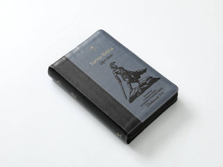 Biblia Reina Valera 1960 – 068 – Con Concordancia – Letra 14 pts – 14x21 cm – Cierre – Gris/Negro – Esforzaos