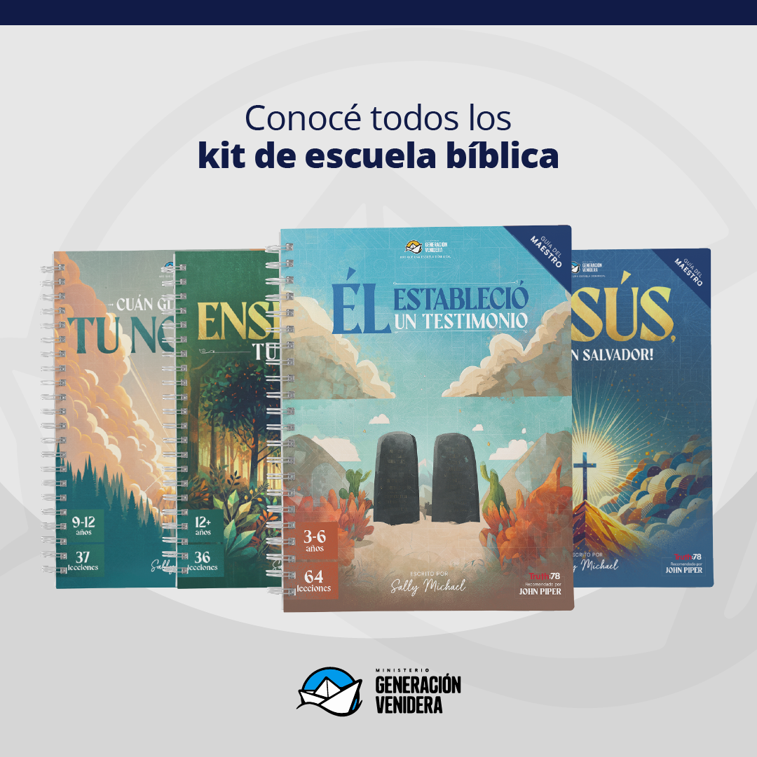 Él estableció un testimonio – Kit de escuela bíblica para niños (Antiguo testamento)