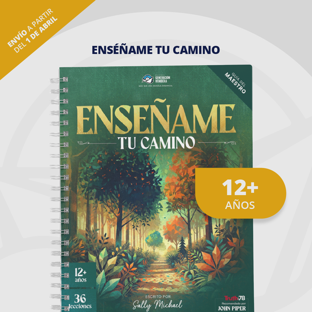 Enséñame Tu camino – Kit de discipulado bíblico para Jóvenes (Rendición y obediencia)