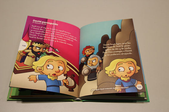 Biblia infantil Para Todos Los Niños - Color Azul