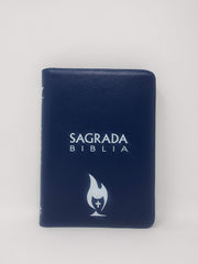 Biblia Dios Habla Hoy – 055DK – Letra 10 pts – 13,5x19,5 cm – Cierre – Azul