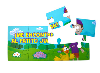 Dúo de Rompecabezas Infantil “Me Encontré al Patito Juan” – Biper