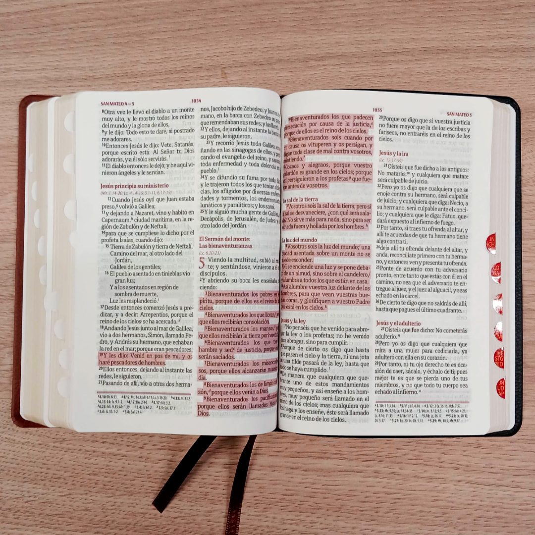Biblia Mediana Fuente De Bendiciones Reina Valera 1960