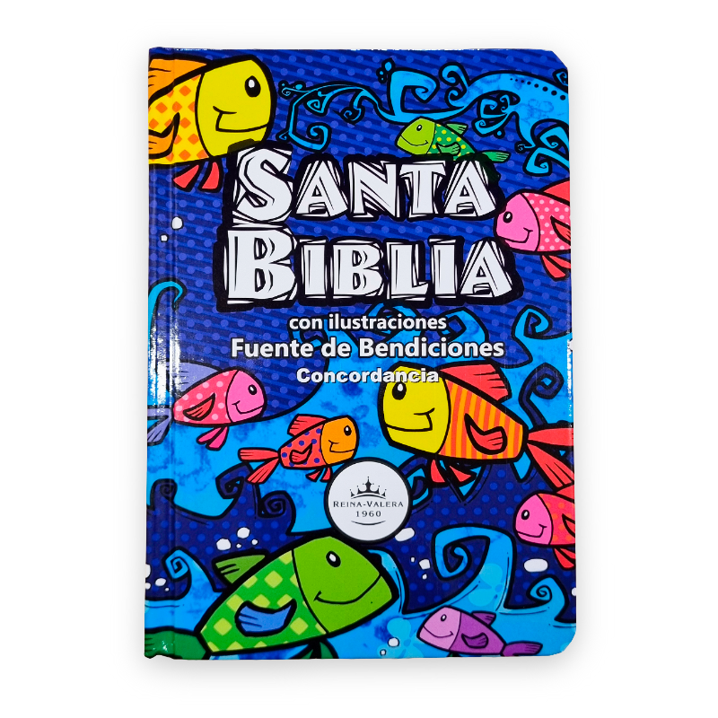 Biblia Reina Valera 1960 para Niños Peces Ilustrada