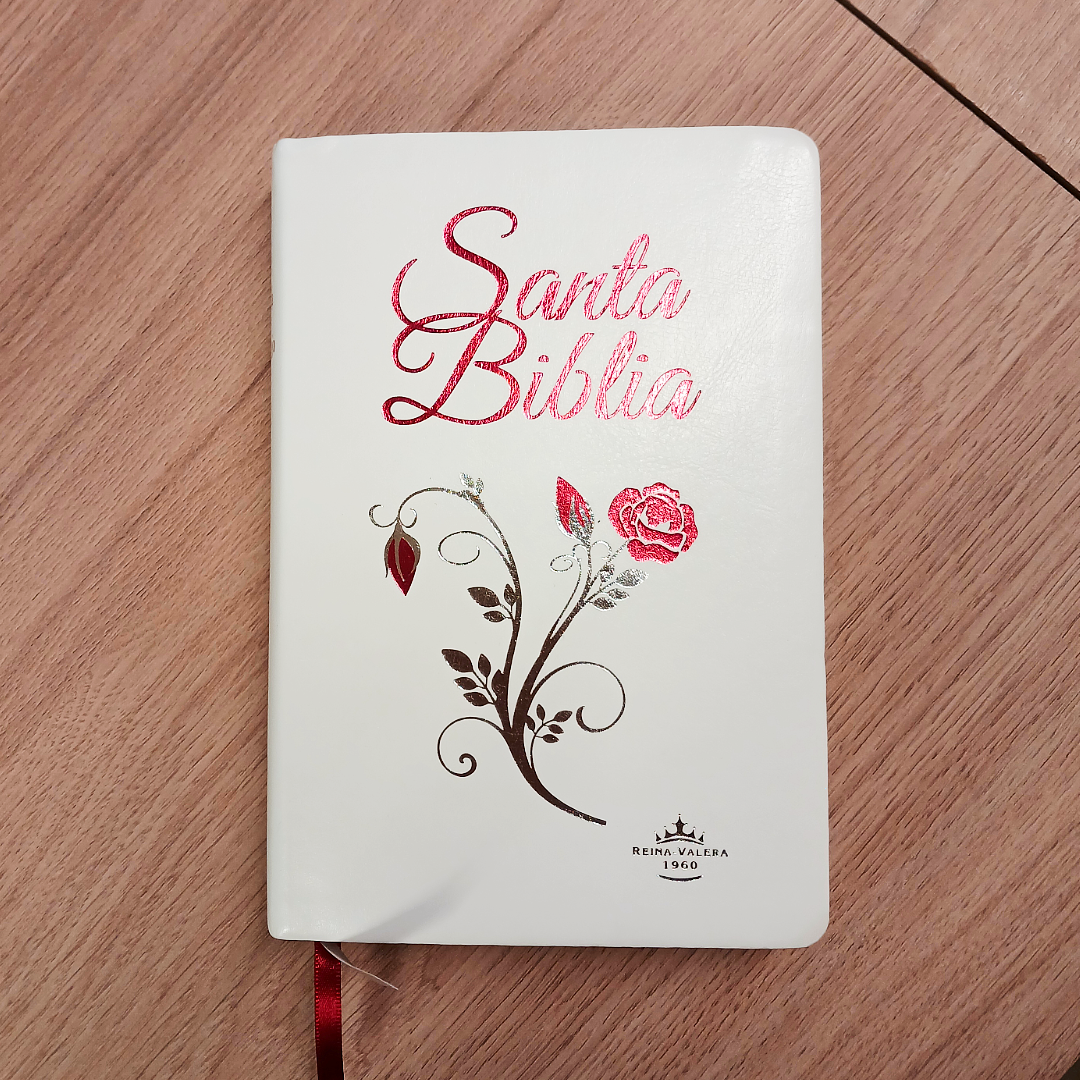 Biblia Letra Grande índice Blanca Flores Reina Valera 1960