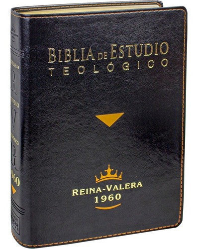 Biblia De Estudio Teológico Reina Valera 1960 Indice Tapa PU