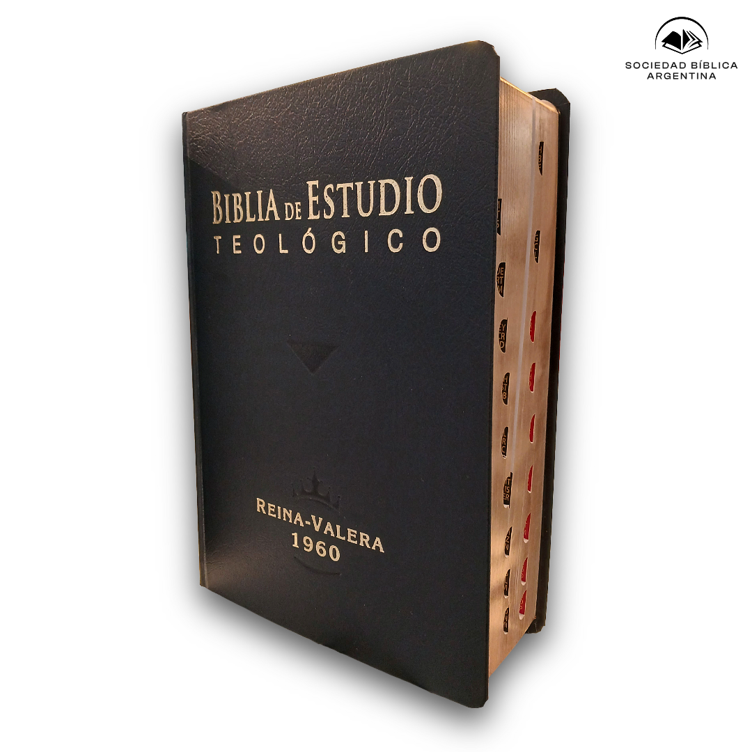 Biblia Reina Valera 1960 de Estudio Teológico Tapa Dura