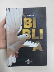 Biblia Reina Valera 1960 Misionera paloma rústica letra 9 puntos