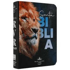 Biblia Reina Valera 1960 · 7x11 cm · Letra 7 pt · Bolsillo · Leon