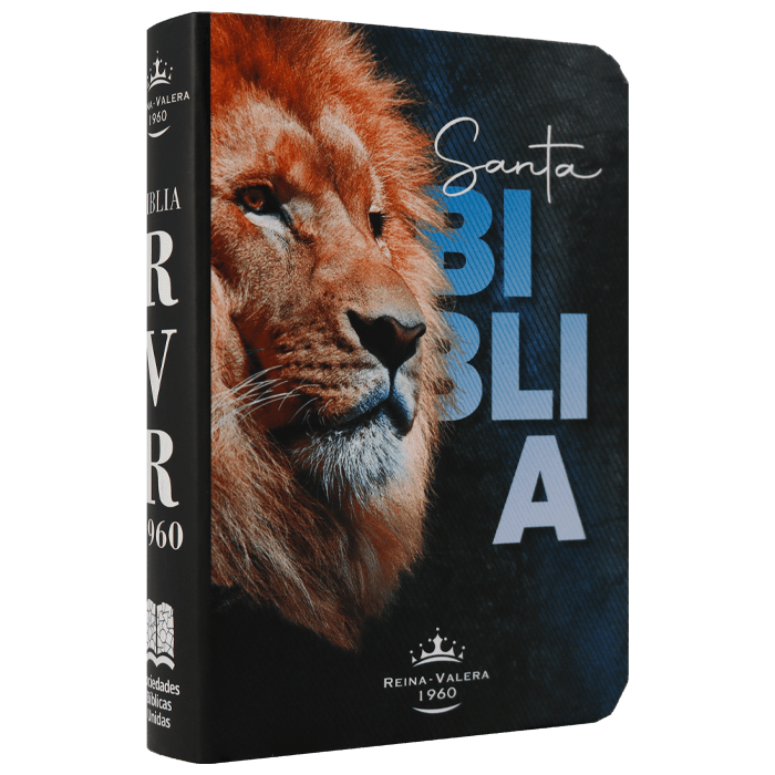 Biblia Reina Valera 1960 · 7x11 cm · Letra 7 pt · Bolsillo · Leon