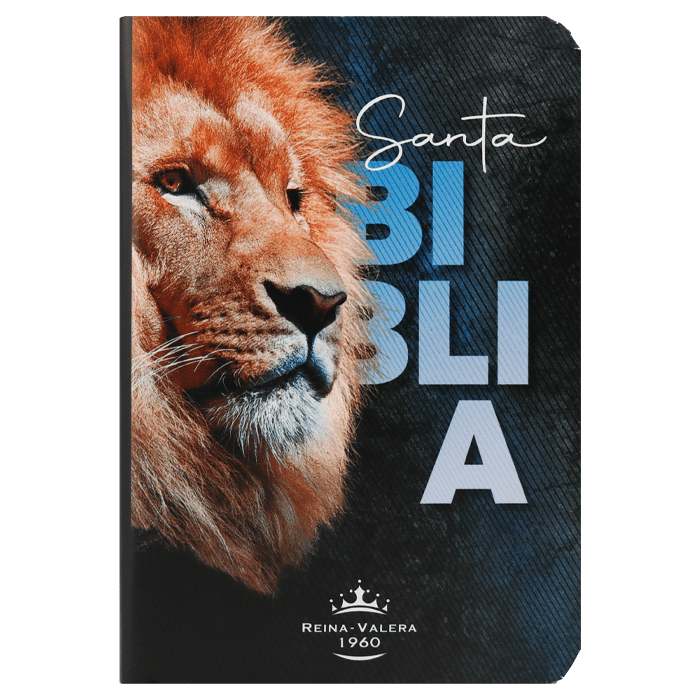 Biblia Reina Valera 1960 · 7x11 cm · Letra 7 pt · Bolsillo · Leon