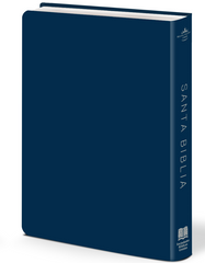 Biblia Reina Valera 1960 Letra Grande pjr Pvc Azul