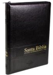 Biblia Reina Valera 1960 · 7x11 cm · Letra 7 pt · Bolsillo · Con cierre e índice · Negro