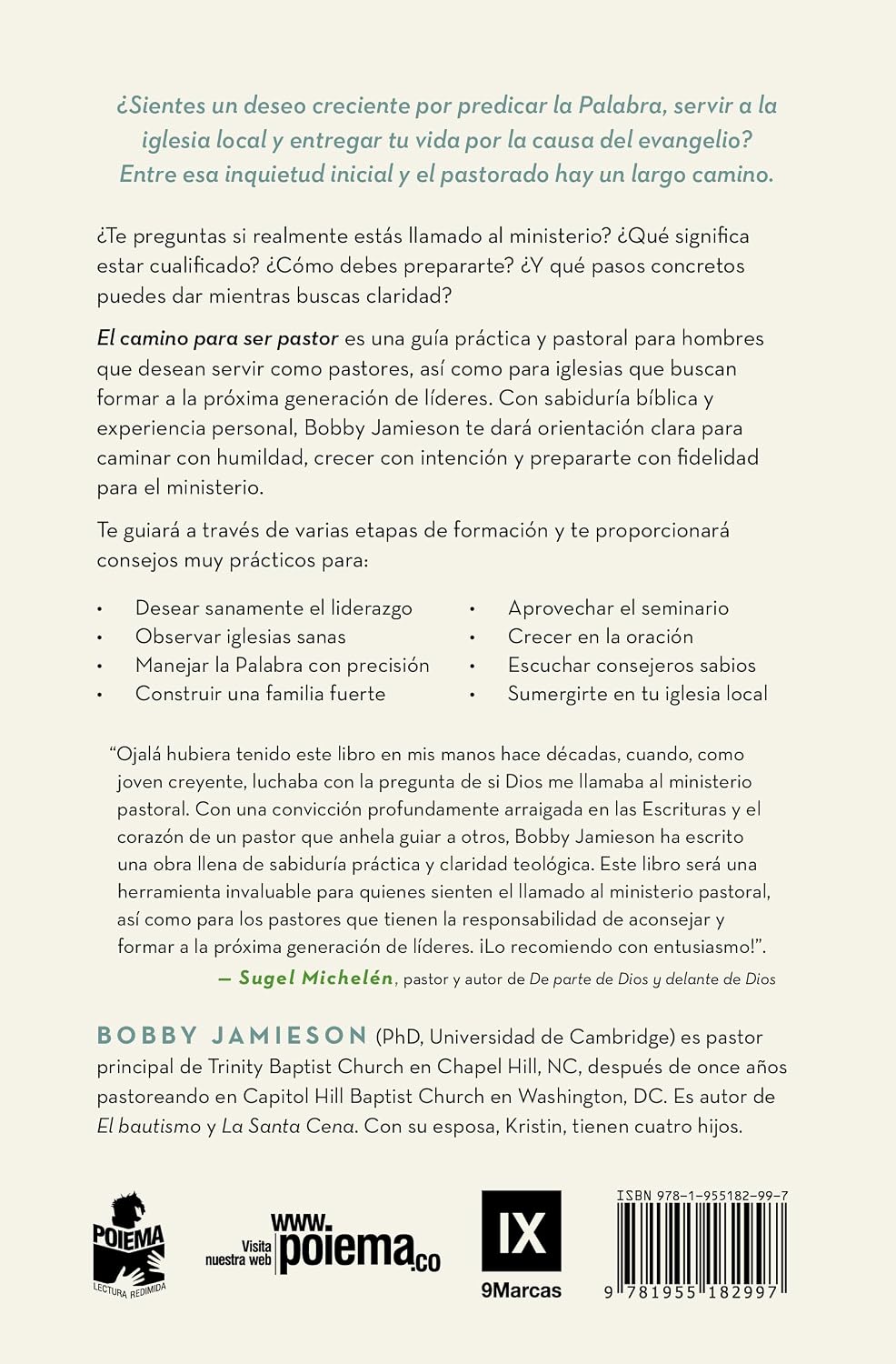 El Camino Para Ser Pastor - Bobby Jamieson
