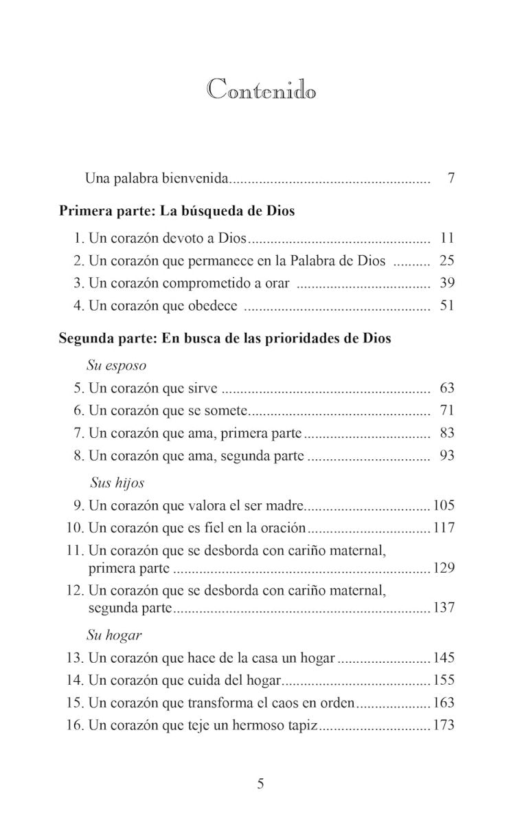 Una mujer conforme al corazón de Dios