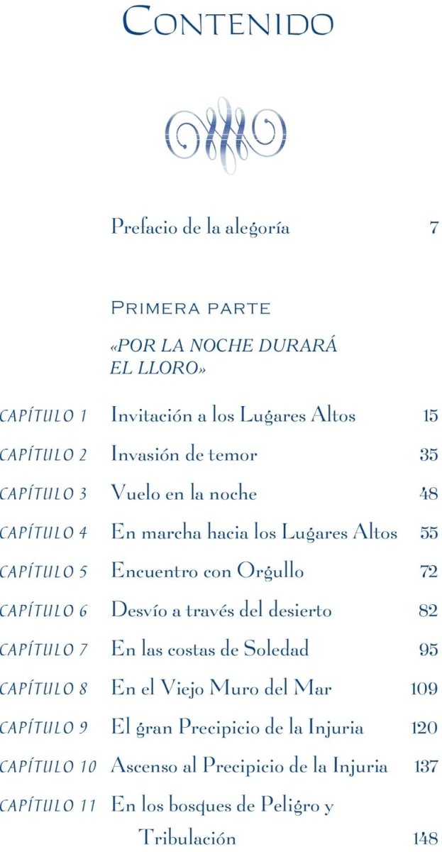 Pies de ciervas en los lugares altos