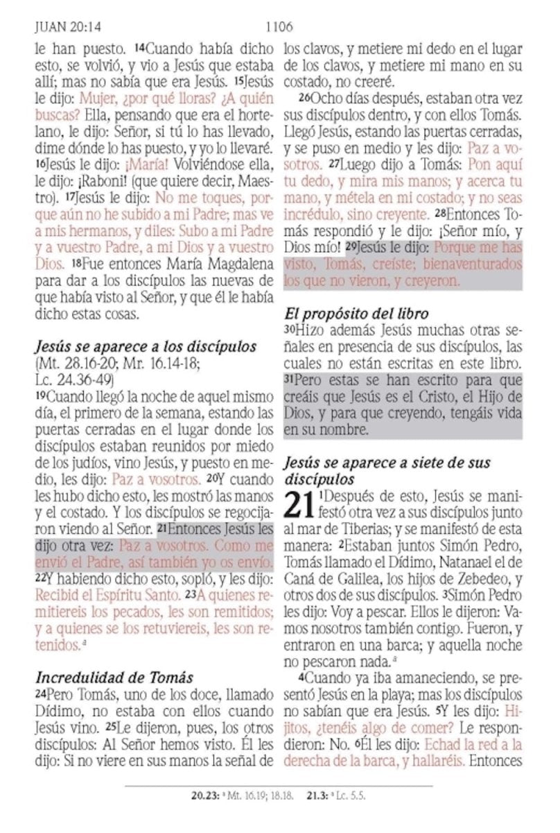 Biblia Reina Valera 1960 de Promesas · Tamaño manual · Edición lavanda · Imitación piel