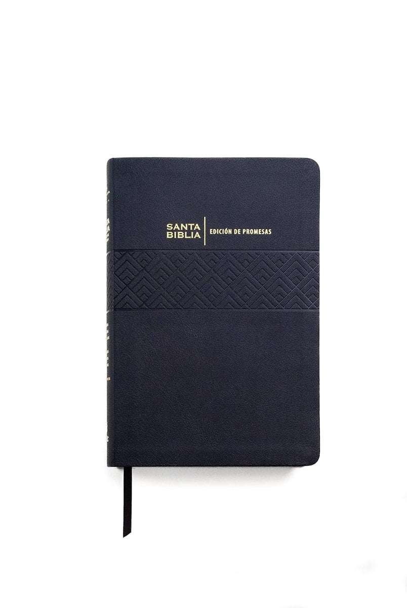 Biblia Reina Valera 1960 de Promesas · Letra gigante · Imitación piel negra con índice