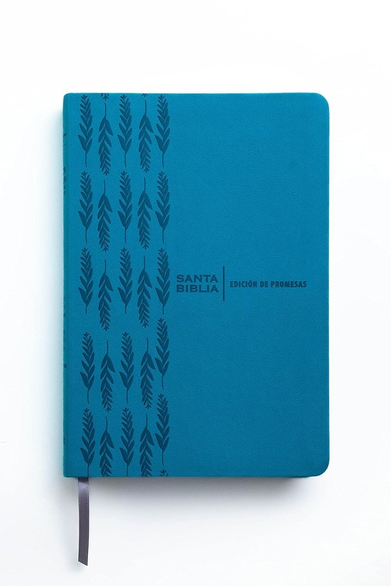 Biblia Reina Valera 1960 de Promesas · Letra gigante · Imitación piel turquesa con índice