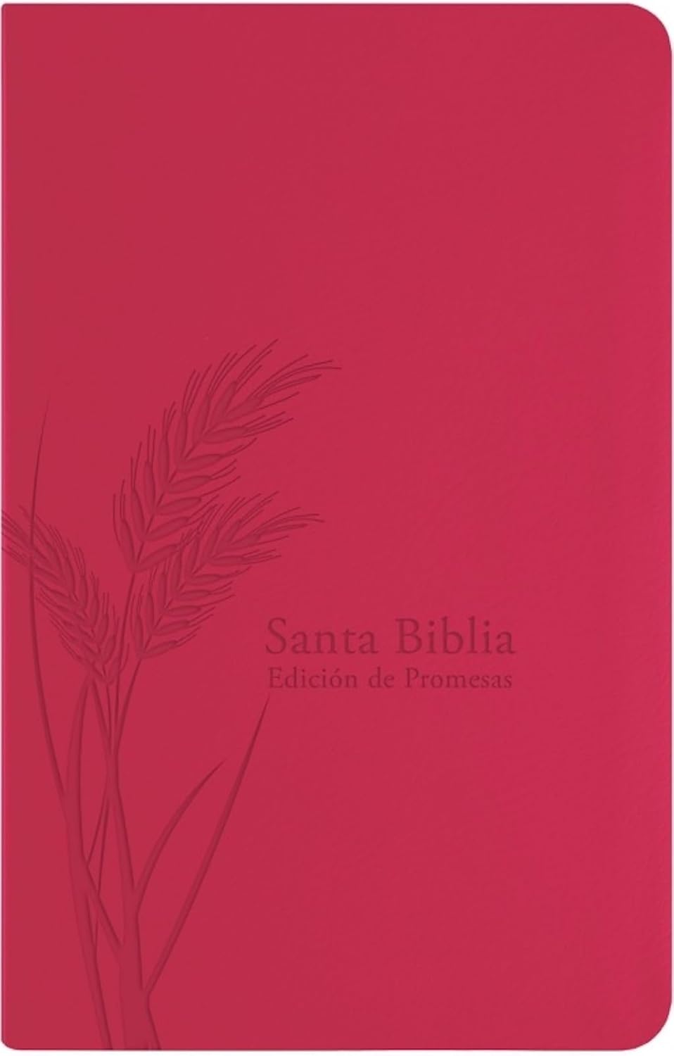 Biblia Reina Valera 1960 de Promesas · Tamaño manual · Edición fucsia · Imitación piel
