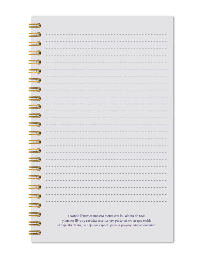 Libreta: Una vida de oración - Violeta