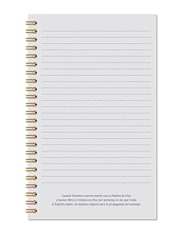 Libreta: Una vida rendida al Espíritu - Rosada