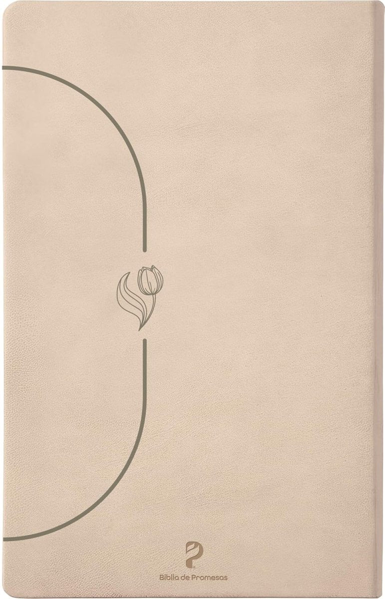 Biblia Reina-Valera 1960 De Promesas Virtuosa, Letra 13 Pt, 15×22, Tapa PU, Crema