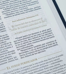 Biblia de Estudio Reina Valera 1960 Biblia Reflexiones De C. S. Lewis Interior A Dos Colores Azul Marino