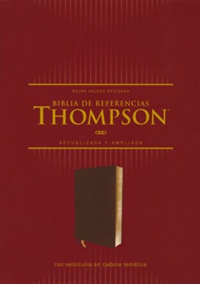 Biblia Reina Valera Revisada De Referencia Thompson Tapa Pu Café
