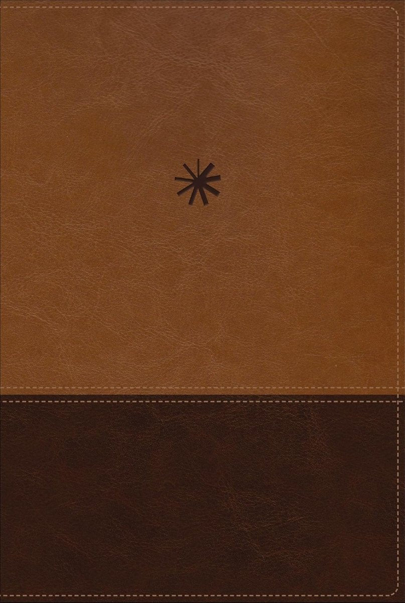 Biblia Nueva Biblia De Las Américas (NBLA) Cronológica De Estudio, Letra 9 Pt, 18×25, Tapa PU, Dos Tonos, Café