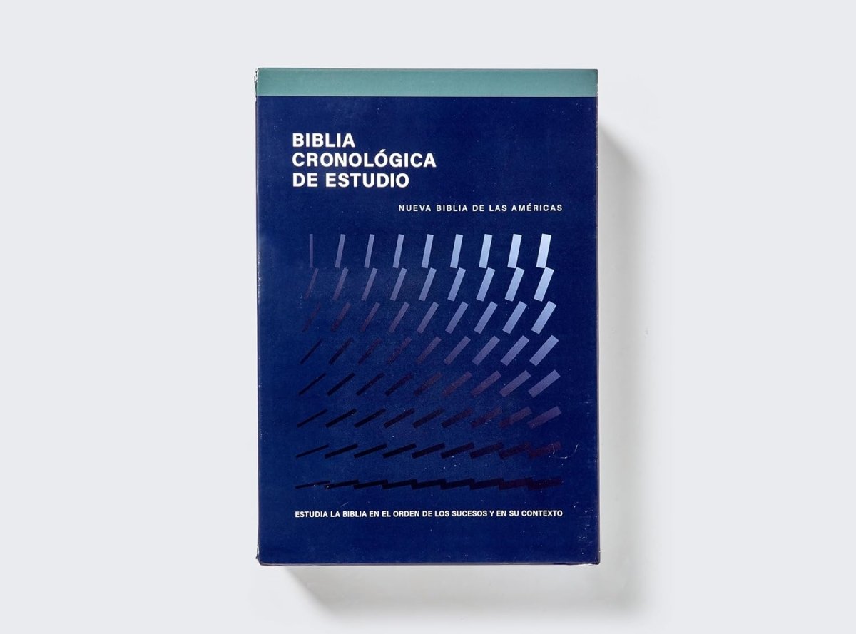 Biblia Nueva Biblia De Las Américas (NBLA) Cronológica De Estudio, Letra 9 Pt, 18×25, Tapa PU, Dos Tonos, Café