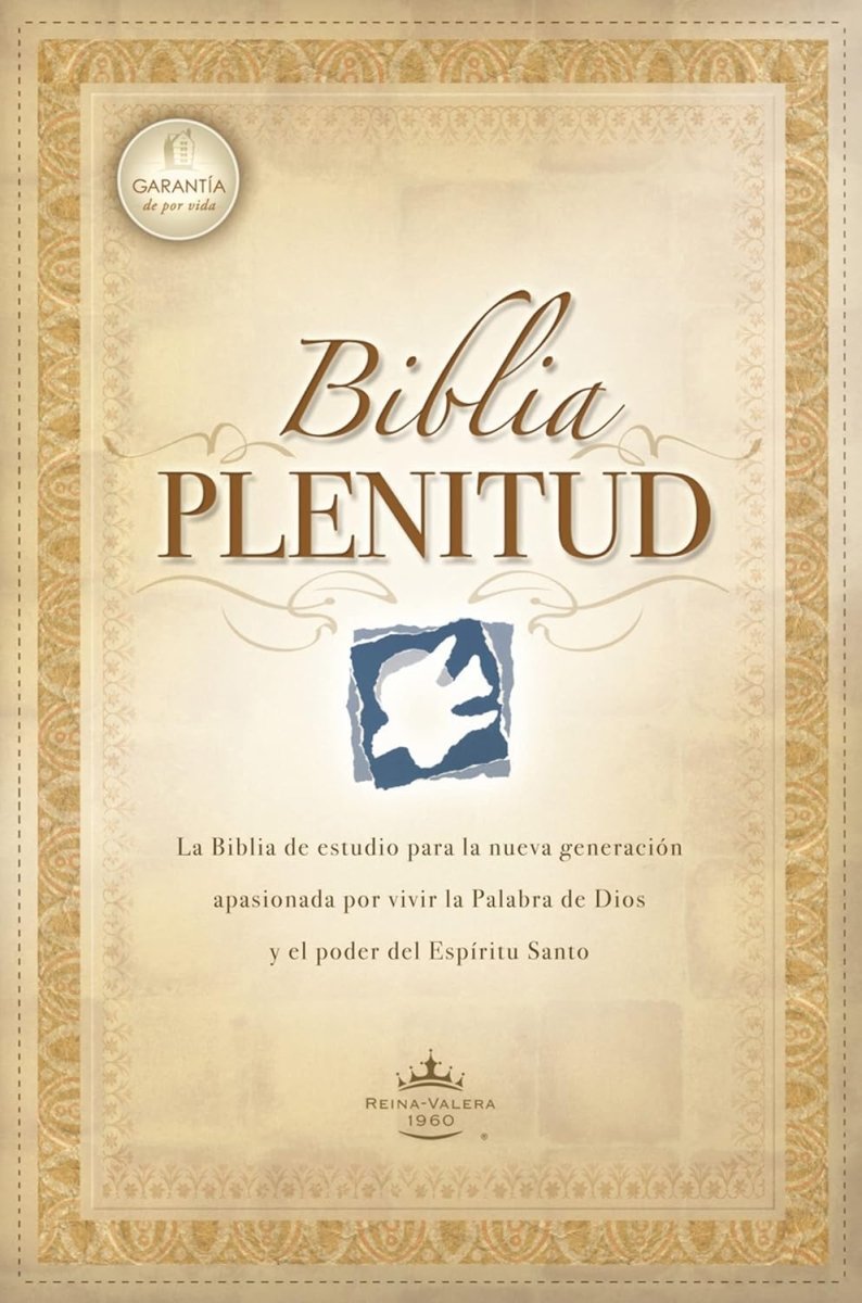 Biblia De Estudio Plenitud, Tapa Rústica