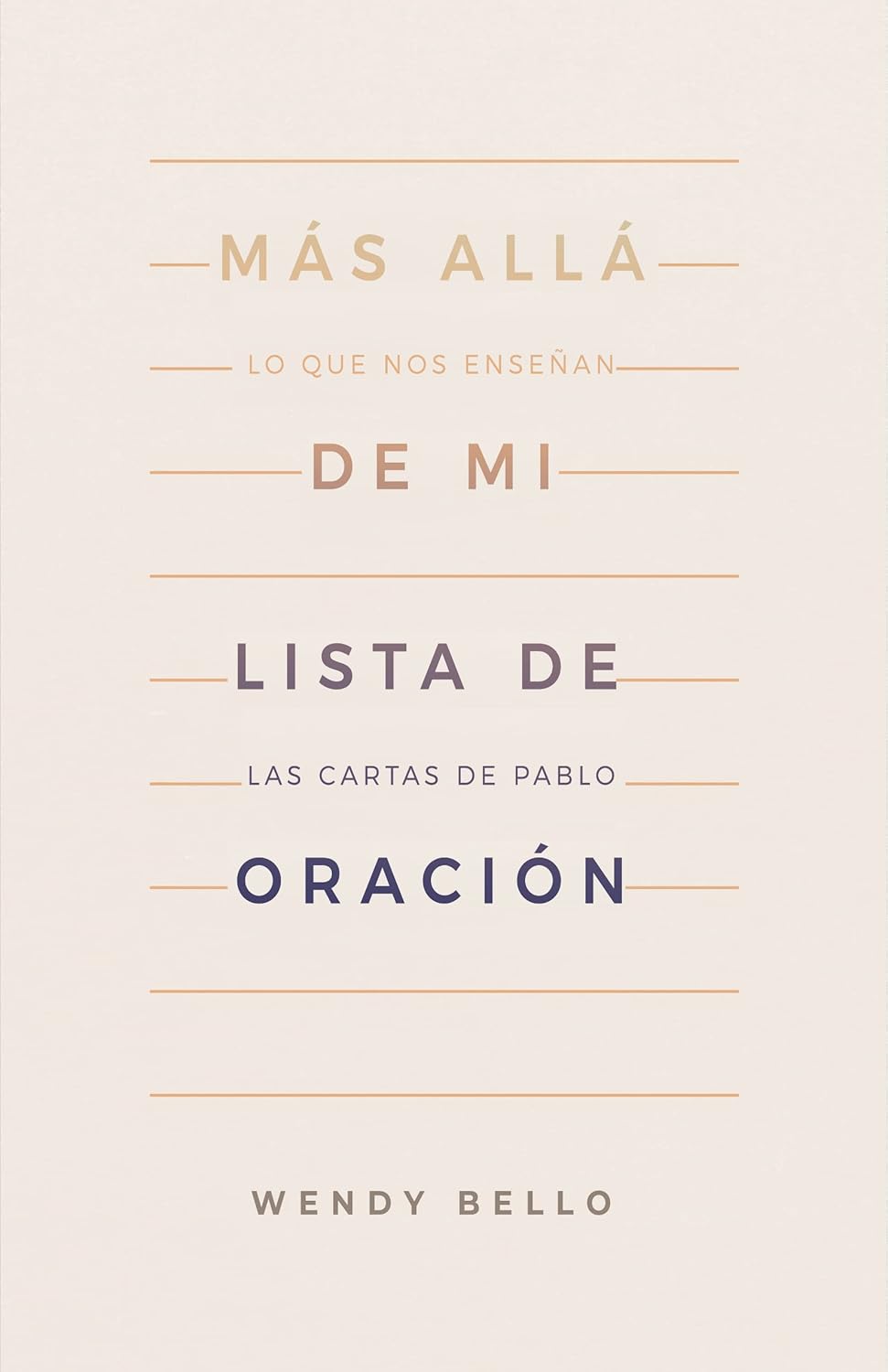 Mas Alla De Mi Lista De Oracion