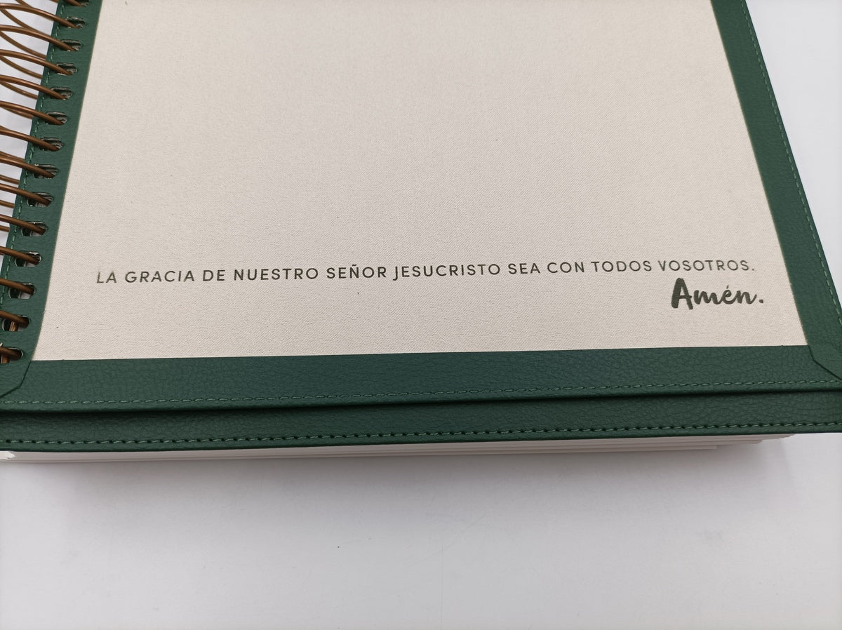 Biblia Reina Valera 1960 para Ilustrar Verde Simil Piel