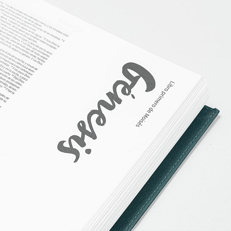 Biblia Reina Valera 1960 para Ilustrar Verde Simil Piel