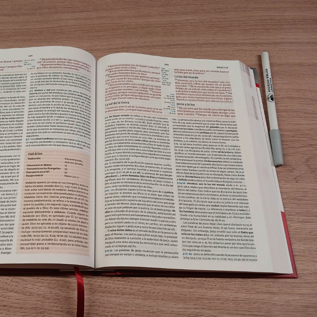 Biblia Rvr 1960 De Estudio Holman Tapa Dura Rvr60 - B&H - Lifeway