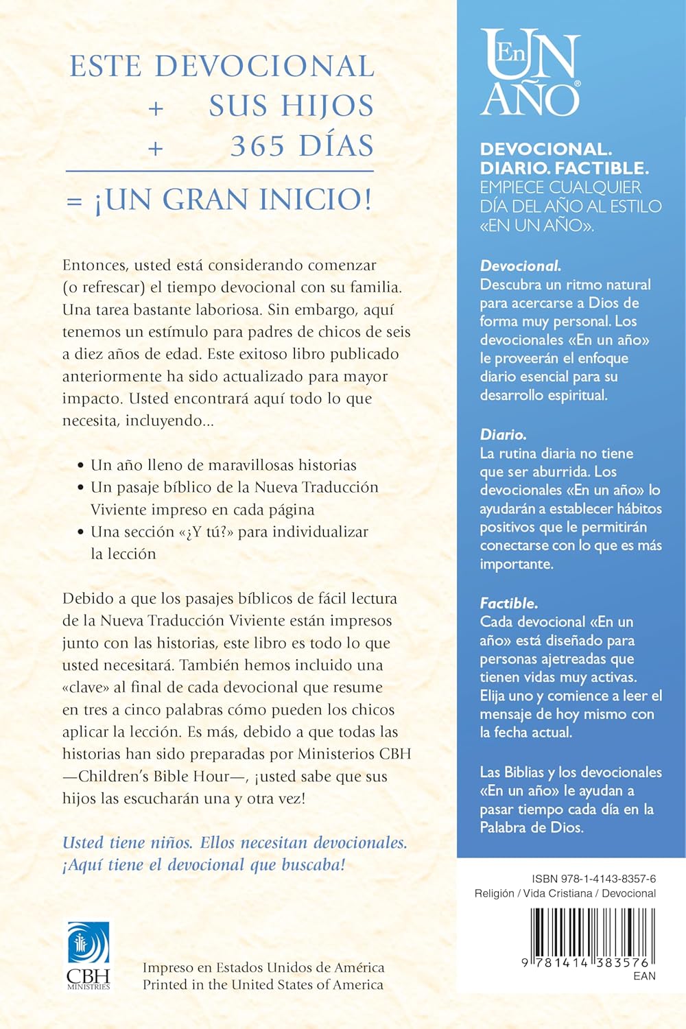 Devocional En Familia Vol 1