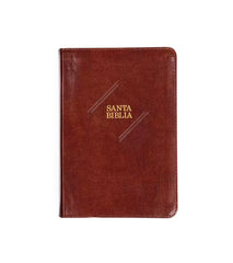 Biblia Rvr 60 Letra 14P, Cafe Piel Fabricada