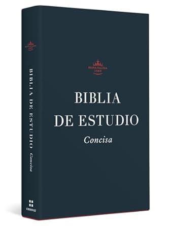 Biblia De Estudio Concisa Rvr60 - Tapa Dura