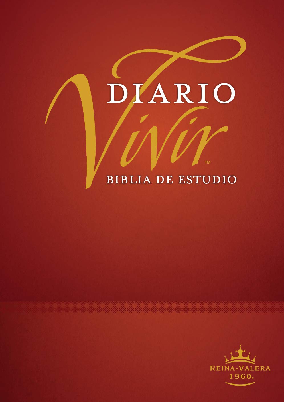 Biblia Reina Valera 1960 de Estudio Diario Vivir PJR Indice Tapa Dura