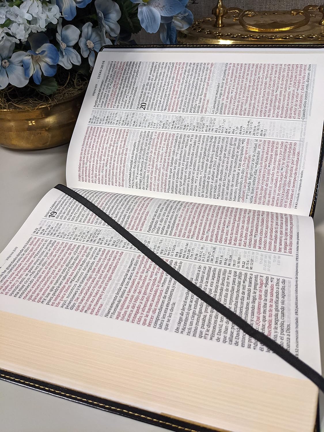 Biblia Reina Valera 1960 Letra Compacta PJR Tapa PU Negro