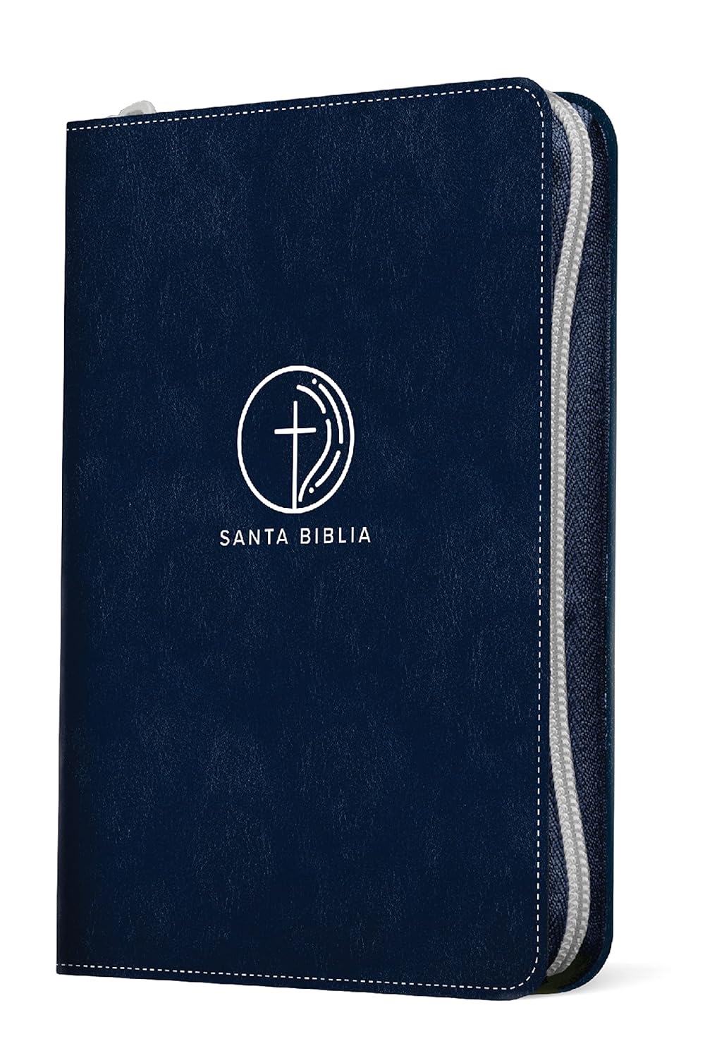 Biblia Nueva Traducción Viviente Letra Compacta PJR Cierre Azul