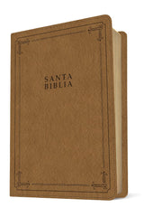 Biblia Nueva Traducción Viviente Letra Compacta PJR Ultrafina Marrón Claro