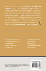 Biblia Nueva Traducción Viviente Letra Mediana Flores