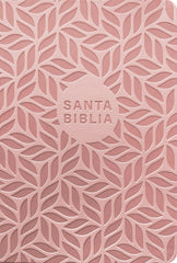 Biblia Nueva Traducción Viviente Filament Letra Grande Símil Piel Rosa