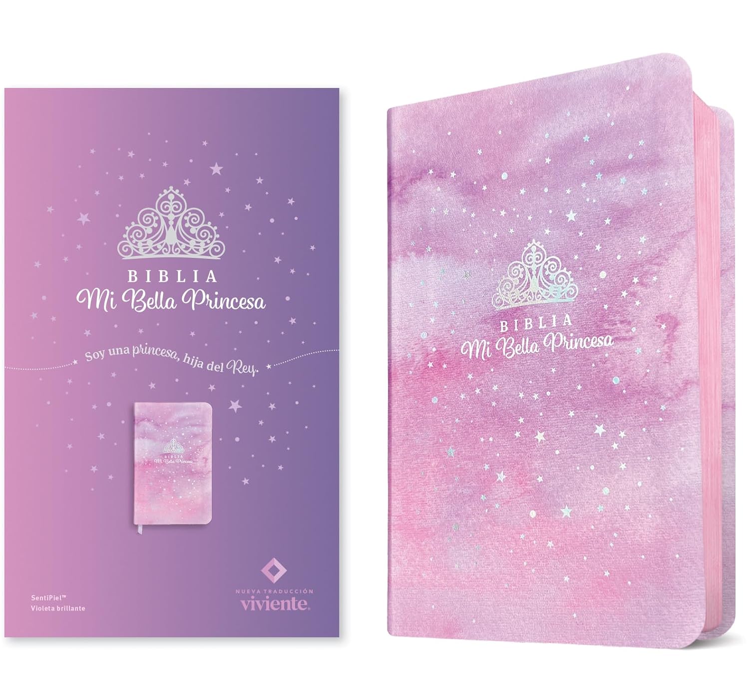 Biblia Nueva Traducción Viviente Mi Bella Princesa Violeta