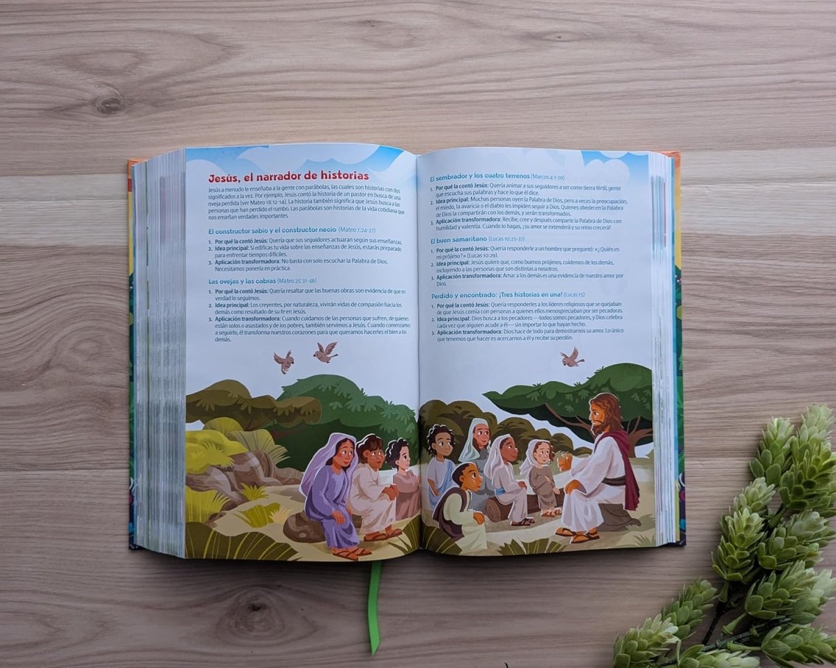 Biblia Nueva Traducción Viviente (NTV) Go, Letra 9,5 Pt, 14×22, Para Niños, Ilustrada, Tapa Dura