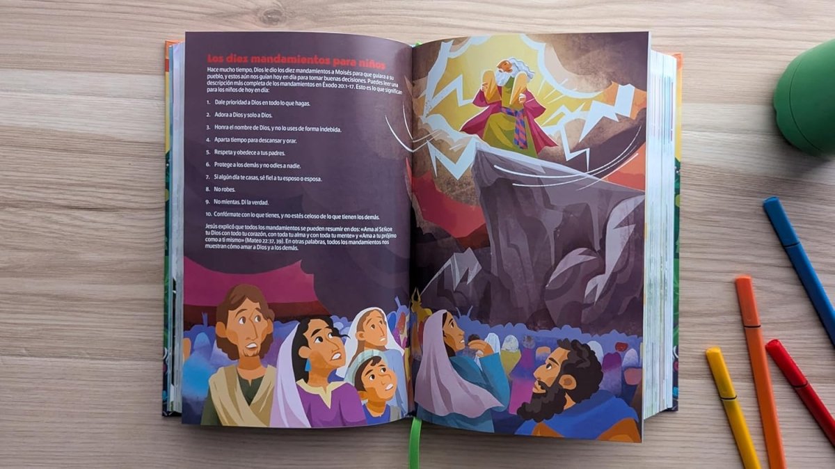 Biblia Nueva Traducción Viviente (NTV) Go, Letra 9,5 Pt, 14×22, Para Niños, Ilustrada, Tapa Dura