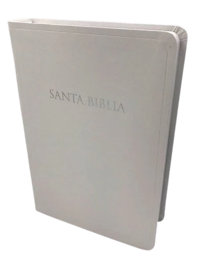 Biblia Reina Valera 1960 Para Regalos y Premios Letra 8 Puntos 14 x 20 cm Blanco